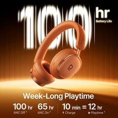 Baseus Adaptive Active Noise Cancelling Headphones Dolby Audio Hi-Res Audio XH1