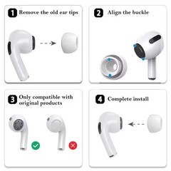 For Apple Airpods Pro NEW Ear Tips Replacement Accessories Cover (S/M/L) lot