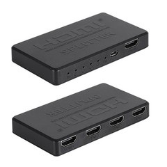 HDMI Splitter 1in4 Out 4K 1080P 4Port Amplifier Repeater For Multiple Displays