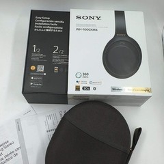 Sony WH-1000XM4 Active Noise Cancellation Headphones Black N/A