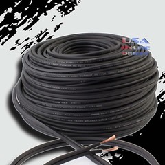 16 Gauge 50Ft BLACK OFC 100% Copper Marine Car Home Audio Speaker Cable Wire US