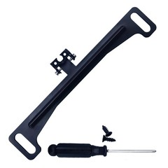 Reverse Rear Camera License Plate Bracket, Installation Holder for Backup View C