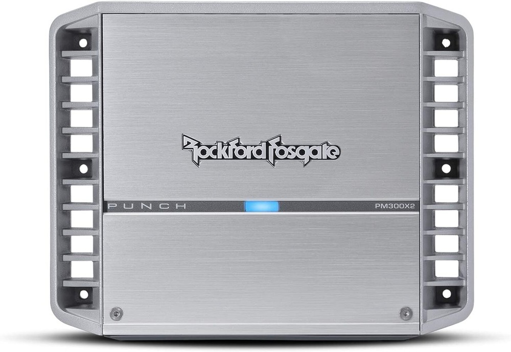 Rockford Fosgate PM300X2 300W 2-Channel Marine Amplifier Class A/B Technology