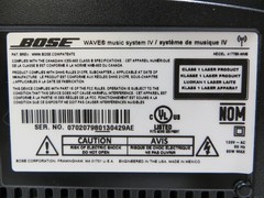 Bose Wave Music IV System RADIO -FM AM _CD – Platinum Silver work great