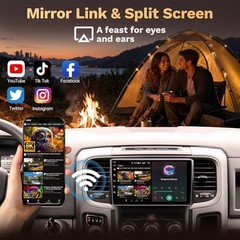 4GB RAM+64GB ROM Car Radio for Dodge Ram 1500 9 Inches 4 Core 4GB RAM+64GB ROM