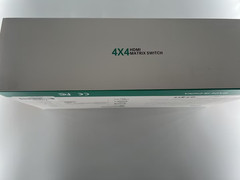 4K HDMI Matrix Switch 4×4, 4K@30Hz HDMI Matrix Switcher Splitter 4 in 4 Out