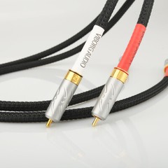 Viborg 4N Multiple Oxyacid Pure Copper RCA Hifi Audio Interconnect Cable Line