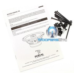FOCAL OEM.690CA1.SG 6×9″ 150W RMS ALUMINUM TWEETERS ACCESS COAXIAL SPEAKERS NEW