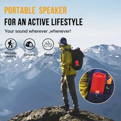 Bluetooth Wireless Speaker Portable Waterproof Stereo Bass Sound USB TF FM Radio