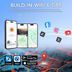 4K Dash Cam for Polestar 2 (2021–2026) WiFi App Control Loop Recording 64GB Card