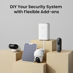 Reolink Home Hub with Video Doorbell Battery Security Camera Wi-Fi Local Storage