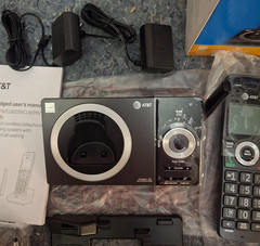 AT&T CL82219 Cordless Phone System w/ Answering Machine Home Telephone