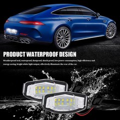2PCS LED License Plate Light, Tag Lights for License Plate, Rear Tag Light Lamp,