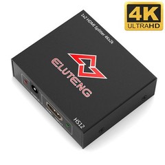 4K HDMI Splitter 1 in 2 out Ultra HD HDCP HDMI 30Hz HDMI Switch 1×2 1080P 3D