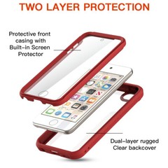 For iPod Touch 7th/6th/5th Gen Shockproof Heavy Duty Case Cover Screen Protector