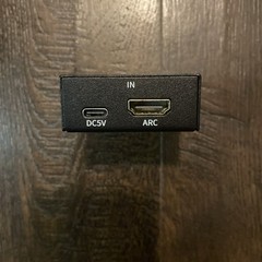 HDMI ARC Audio Extractor 4K@60Hz, 192KHz HDMI ARC Audio Adapter Converter-READ
