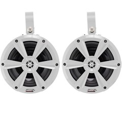 Metra MPS-65WCSRGB 6.5″ 120 Watts Marine Grade Tower Speaker White (Pair)