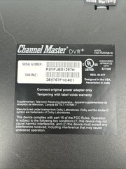 Channel Master DVR+ CM-7500GB16 – Unit + Controller + Power Supply