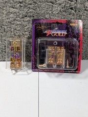 Phoenix Gold PDB214 24kt Gold 1-In 4-Out Power Ground Distribution Block Lot (2)
