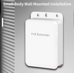 Outdoor POE Extender 5-Port Poe Extender 1 in 4 out for IP Camera and CCTV