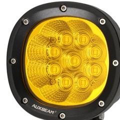 AUXBEAM 4″ 90W Amber LED Work Light Bar 4WD Offroad Flood Pods Fog Driving Lamps