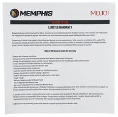 Memphis Audio MJME19RAM8D1 V2 Dual 8″ Subs+Enclosure Fits 2019 & Up RAM Crew Cab