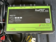 Realpro Rs3 Battery Charger, Wet Cell, Amg, Lithium. Triple Bank Excellent Used