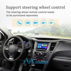 7″ Bluetooth Touch Screen 2DIN Car Stereo Radio Multi Media MP5 Player+Rear Cam