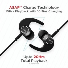 Boat Rockerz 235 Pro Wireless Bluetooth Neckband Upto 20 hrs of playtime AshGrey