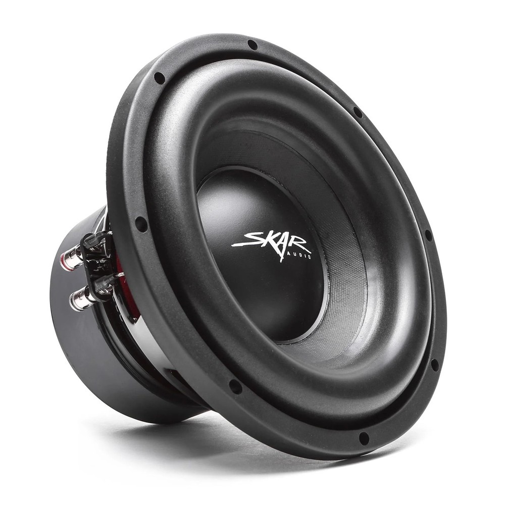 NEW SKAR AUDIO SDR-10 D4 1200W MAX POWER 10-INCH DUAL 4 OHM CAR SUBWOOFER