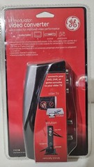 GE RF Modulator Video Converter 37632 Connect Older TV to DVD Video Game Console