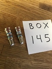(2) VBC DC Voltage Block Coupler Adapter 5-2300 MHz Female to Male