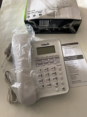 VTech CD1153: Corded Speakerphone W/Caller ID – White