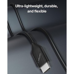 2Pack 4K 1080P 60Hz HDR HDMI2.0 Cable 18Gbps High Speed For MacBook Pro2021 Xbox