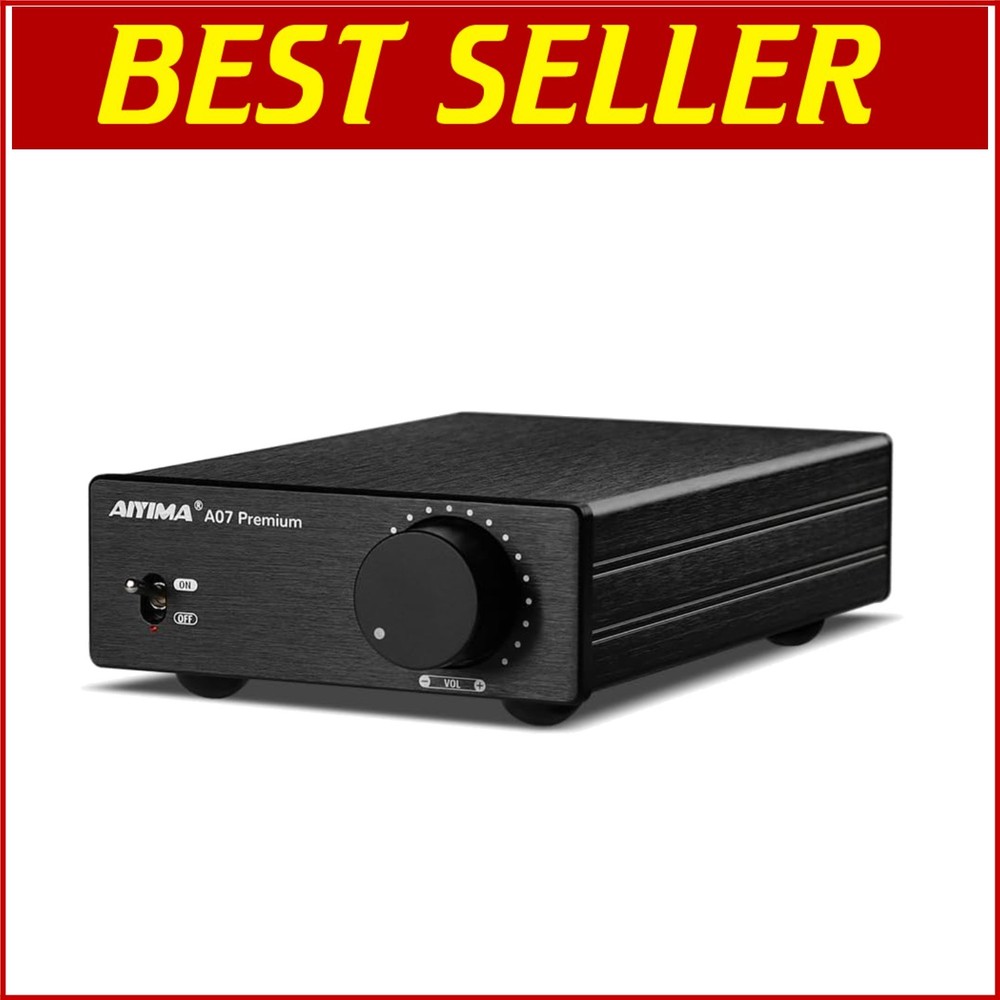 Premium 300W x2 Mini Power Amplifier – HiFi Class D Stereo Amp for Home Audio-~
