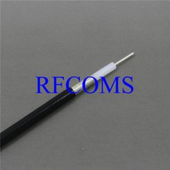 Low PIM RF RG402 Coaxial Cable Tin Soacked none jacket semi flex coax Cable 1M