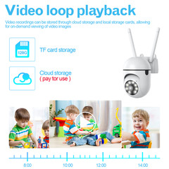 1PCS Camaras De Seguridad 4G Wifi Exterior Inalambrica Con Vision Nocturna 1080P