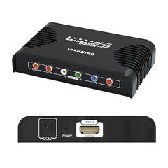 1080P HDMI to Component Ypbpr RGB Video Converter Adapter for PS4 Apple TV &more