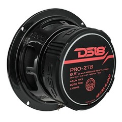 DS18 PRO-ZT6 6.5″ Mid-Range Loudspeaker with Bullet Tweeter Water Resistant PAIR