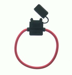 10 PACKS 10 GAUGE ATC FUSE HOLDER IN-LINE AWG WIRE COPPER 12 VOLT POWER BLADE