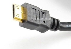 6ft High Speed Mini-HDMI to HDMI Cable Type-C to Type-A, CablesOnline HH-M006