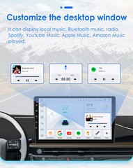 8+128GB Android 12 CarPlay Radio Double 2 Din 7″ Car Stereo GPS Player DSP WiFi