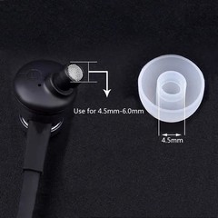 50 Pcs Universal Premium Ear Tips Silicone Replacement Earbud Earbuds – USA