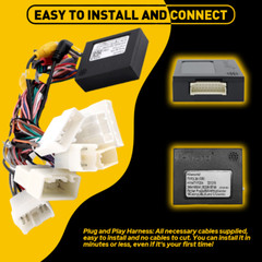 For Toyota Car Stereo Radio Power Harness Cable Wire Adapter Support JBL AMP