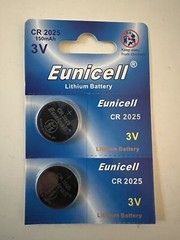 2pcs CR2025 DL2025 CMOS Lithium 3V NEW Watch Battery