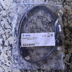 Extron HDMI Ultra/3 Cable 3ft (90cm) High Performance HDMI – 26-663-03 (NEW)