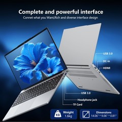 Gaming Laptop 15.6 1080P N150 16GB RAM 512GB SSD Win 11 YEPBOOK Computer Twin