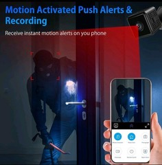 HD Wi-Fi Cube Camera, IP Network, Indoor, Color, USB Powered, Model HDwificamPro