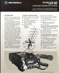 Satcom Transceiver, Motorola LST-5C. UHF Satellite Communications / LOS