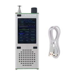 ATS200 Full Band Radio Receiver Aviation Band Radio SSB LSB FM AM AR W/ Cable